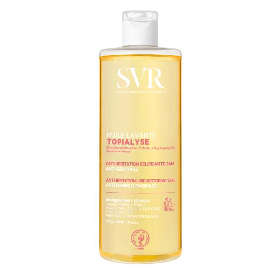 TOPIALYSE ANTI ITCHING CLEANSING OIL 400ML ... SVR