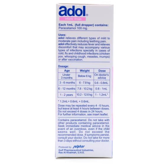 ADOL INFANTS DROP 15ML