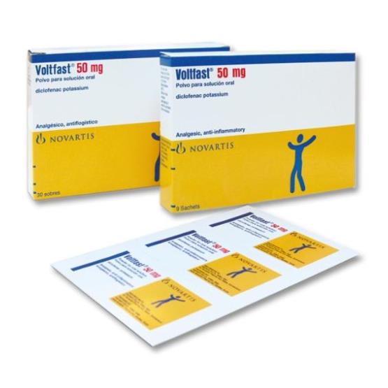 VOLTFAST 50MG 3 PC ..(1 SACHETS)...NOVARTS