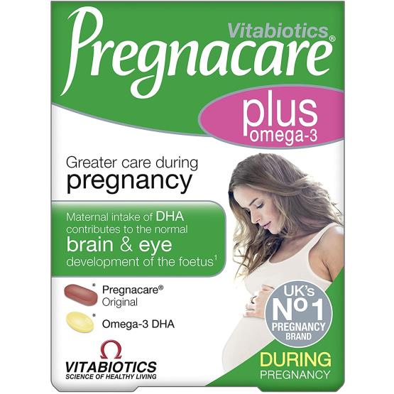 PREGNACARE PLUS OMEGA 3...VITABIOTICS