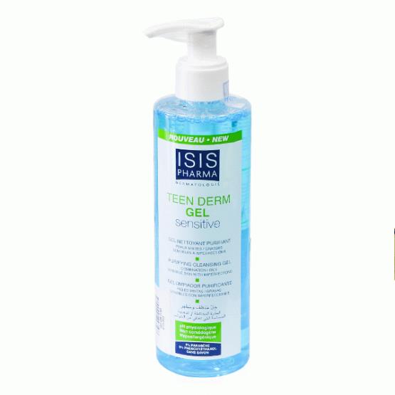 TEEN DERM GEL SENSITIVE 250ML ... ISIS