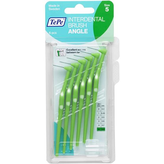 ANGLE INTERDENTAL BRUSH SIZE 5 ... TEPE