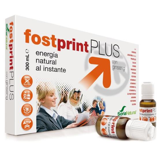 FOSTPRINT PLUS 10 VIAL NATURAL INSTANT ENERGY