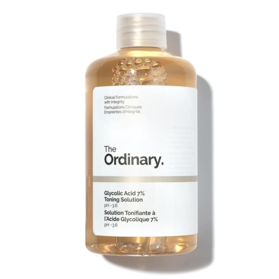 GLYCOLIC ACID 7% TONIC SOLUTION 240ML ... ORDINARY