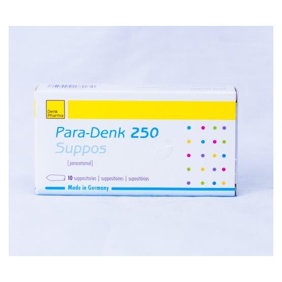 PARA-DENK 250MG 10SUPP ... DENK