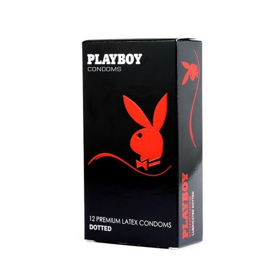 PLAYBOY CONDOM DOTTED 12 PCS