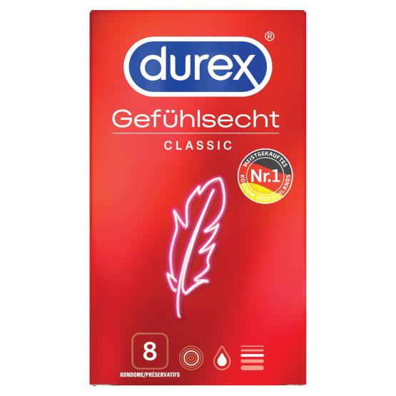 GEFUHLSECHT CLASSIC 8 CONDOM ... DUREX