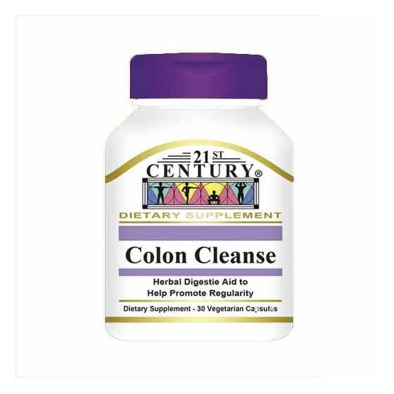 COLON CLEANSE 30 CAPS ... 21st CENTURY