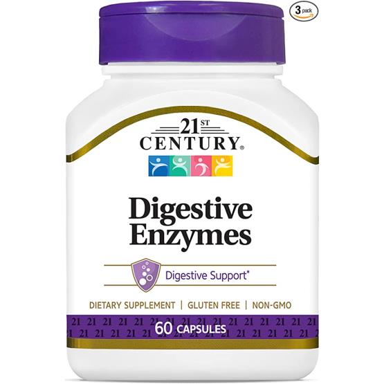 DIGESTIVE ENZYMES 30CAP ... 21 CENTURY