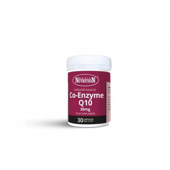 CO ENZYME Q10 30MG 30CAPS ... BASIC NUTRITION