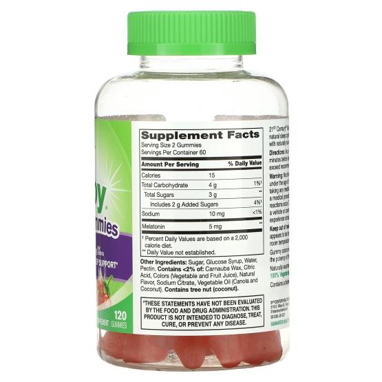 VITA JOY MELATONIN 5MG 60GUMMIES ... 21 CENTURY