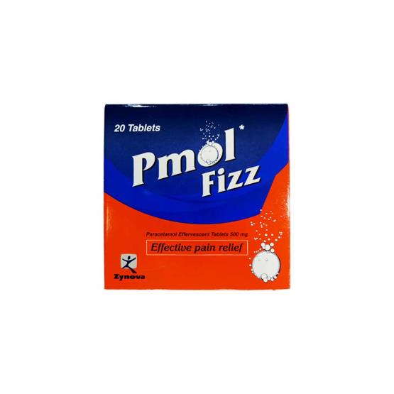 PMOL FIZZ 500MG 20TAB ... ZYNOVA