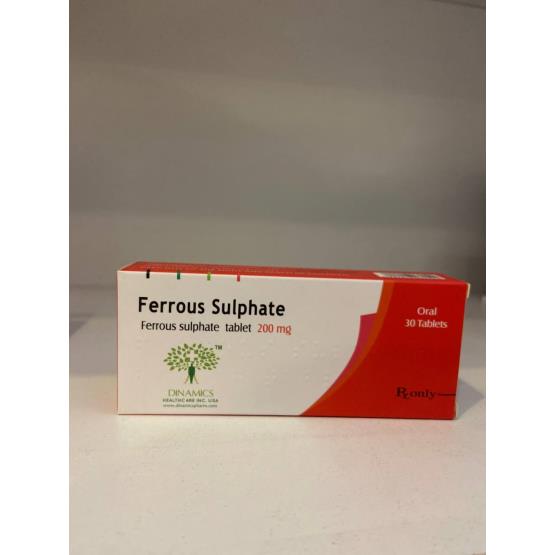 FERROUS SULFATE 200MG 30TAB ... DINAMICS