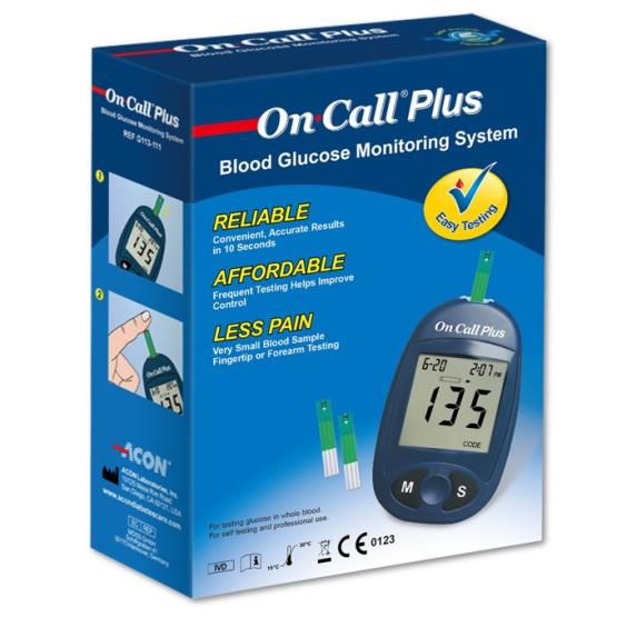 ON CALL PLUS BLOOD GLUCOSE METER