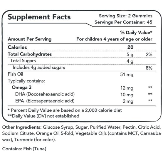 KIDS OMEGA 3 90GUMMIES ... BIOTONICS