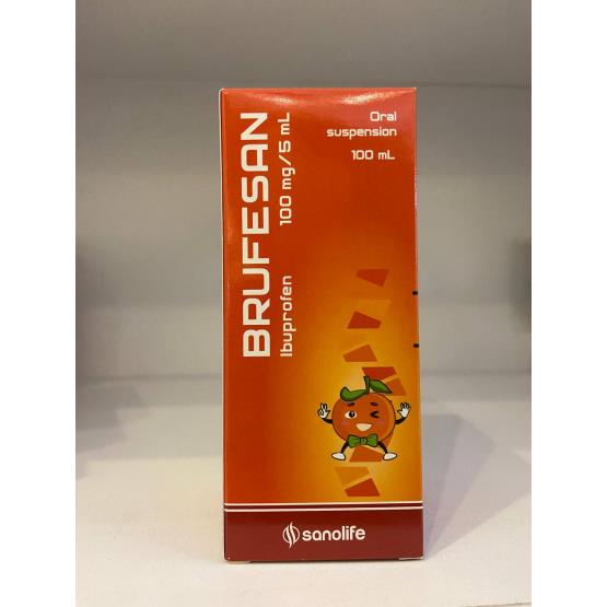 BRUFESAN 100MG/5ML ... SANOLIFE