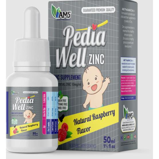 PEDIA WELL ZINC DROP 50ML ... AMS