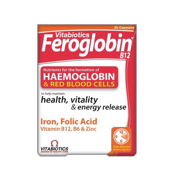 FEROGLOBIN 30CAP ... VITABIOTICS