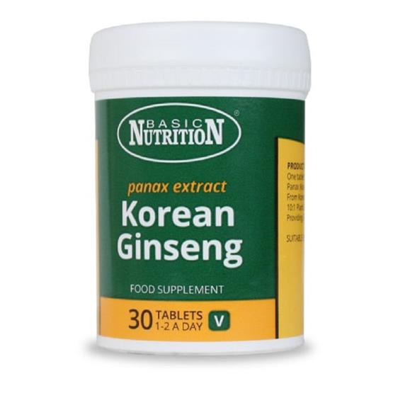 KOREAN GINSENG 30TAB ... BASIC NUTRITION