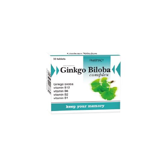 GINKGO BILOBA COMPLEX 30TAB ... PHARMACY