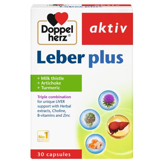 LEBER PLUS 30CAPS ... DOPPEL HERZ