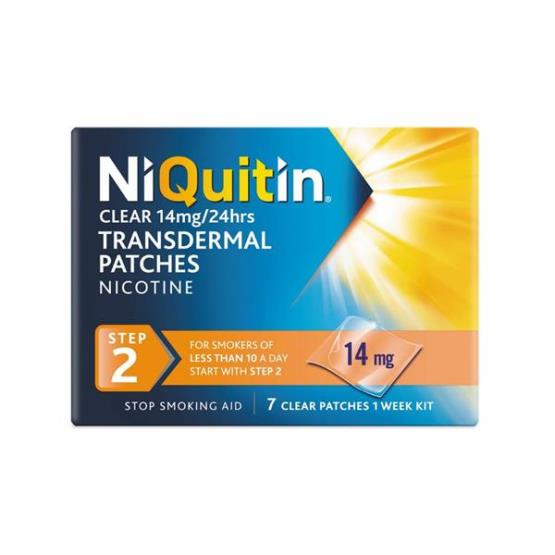 NIQUITIN STEP 2 / 7 PATCHES ... OMEGA PHARMA