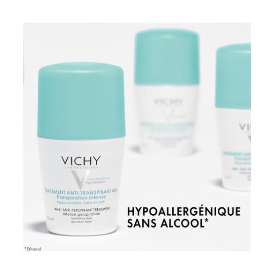 TREATMENT ANTI TRANSPIRANT ROLL ON 48HR ... VICHY