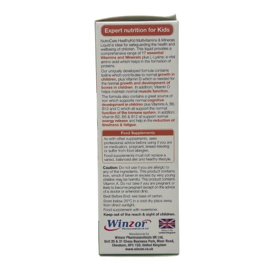 NUTOCARE HEALTHY KID LIQUID 200ML ... NUTROCARE