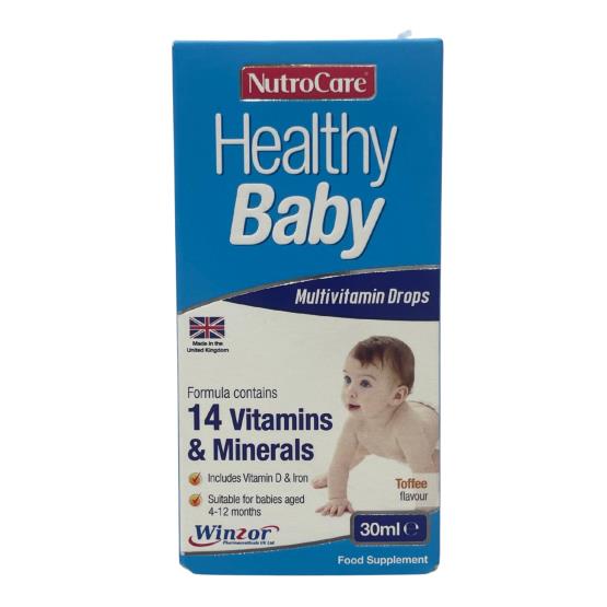 NUTROCARE HEALTHY BABY MULTIVITAMIN DROP 30ML ... WINZOR