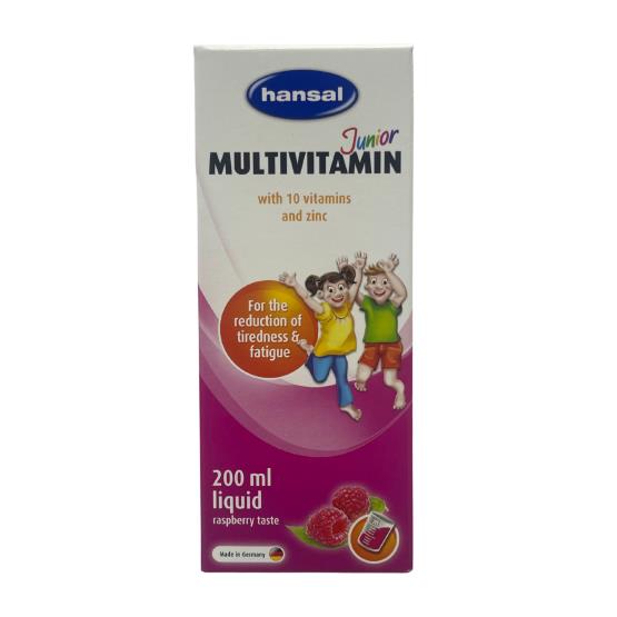 MULTIVITAMIN SYRUP 200ML ... HANSAL